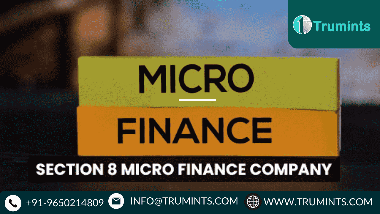 Guidelines of RBI on Section 8 Microfinance Companies